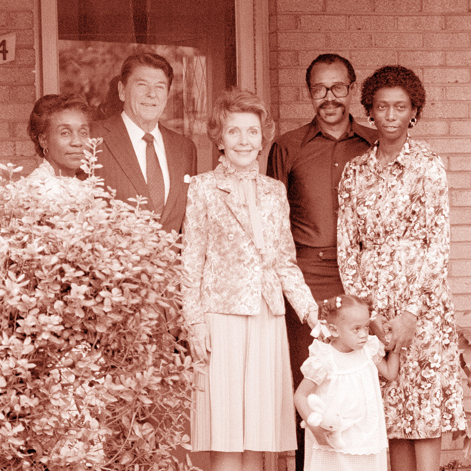 When Ronald Reagan visited a family targeted by the KKK