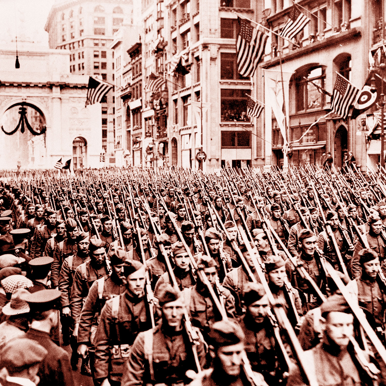 America and warfare were never the same after World War I