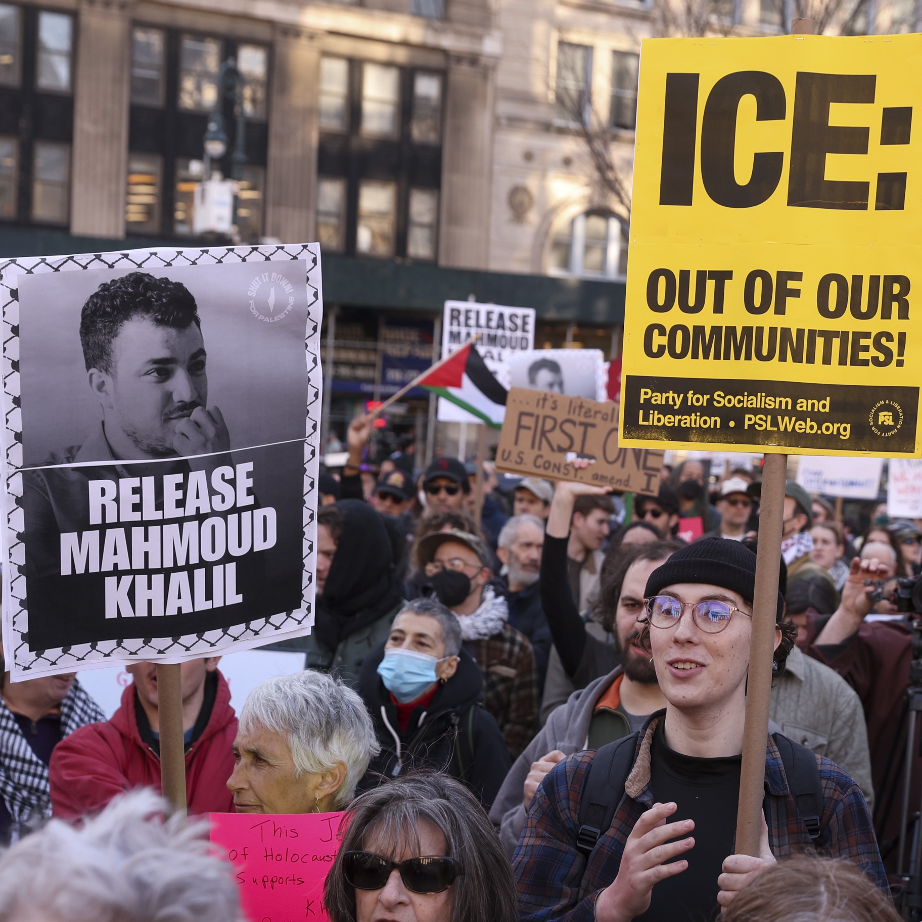 The ICE arrest of student activist Mahmoud Khalil - podcast episode cover